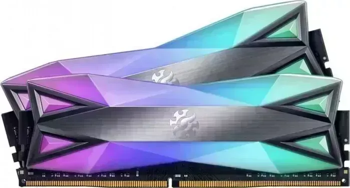 Память оперативная ADATA 32GB (2 x 16Gb) DDR4 UDIMM, XPG SPECTRIX D60, 3600MHz CL18-22-22, 1.35V, RGB + Серый Радиатор AX4U360016G18I-DT60