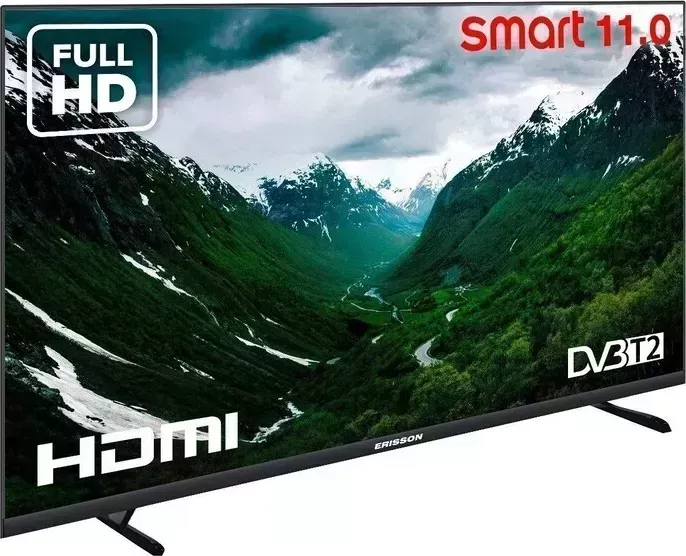 Телевизор Erisson 43FLES900T2SM SmartTV, (43", FullHD, 60Гц, SmartTV, Android, WiFi)