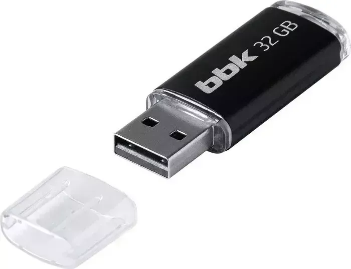 Флеш-накопитель BBK 032G-RCT черный, 32Гб, USB2.0, ROCKET серия