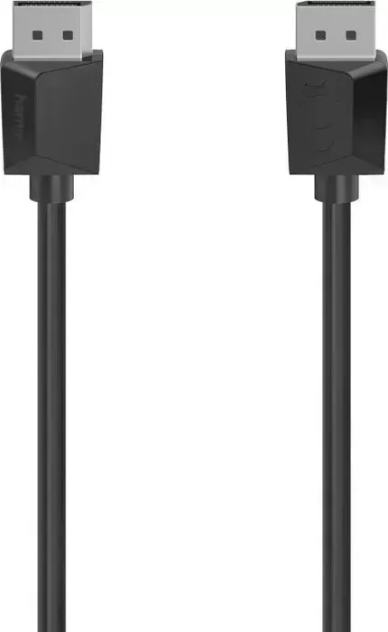 Кабель HAMA DisplayPort Ultra HD 4K v.1.2 DisplayPort (m)/DisplayPort (m) 1.5м. Черный HD 4K /