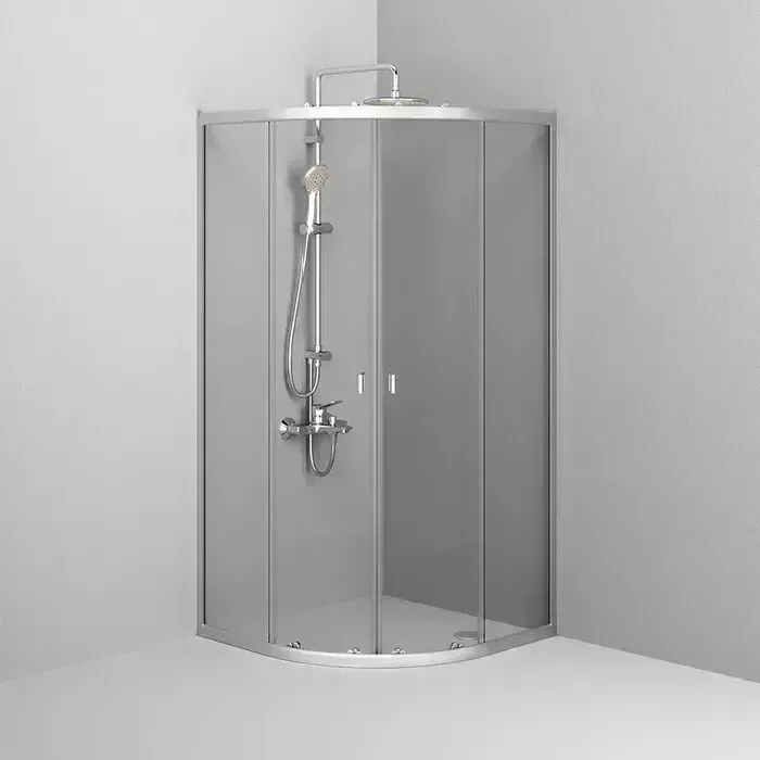 Душевой уголок Am.Pm X-Joy Twin Slide 90x90 прозрачный, матовый хром (W88G-205-090MT64)