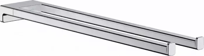 Полотенцедержатель Hansgrohe AddStoris двойной, 45 см, хром (41770000)