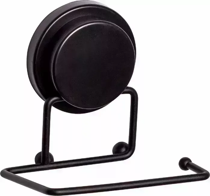 Держатель туалетной бумаги Fixsen Magic Black без крышки, черный (FX-45010B)