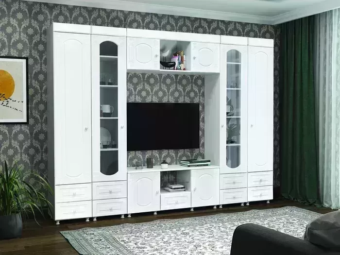 Гостиная Олимп Афина-3 (АФ-13+АФ-25+АФ-30 2шт+АФ-31 2 шт)