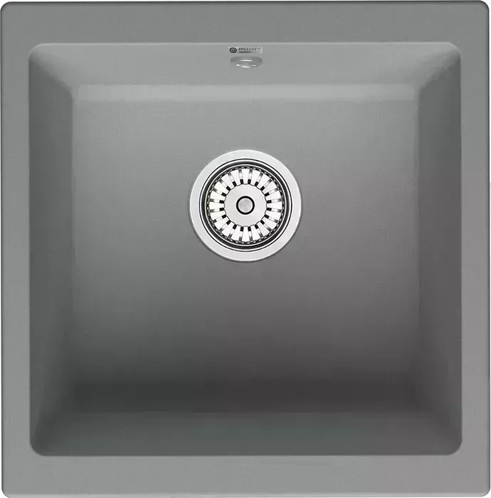 Мойка кухонная Point Бату 45 серая (PN3008AL)