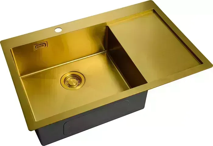 Мойка кухонная ZorG Light ZL R 780510-L бронза