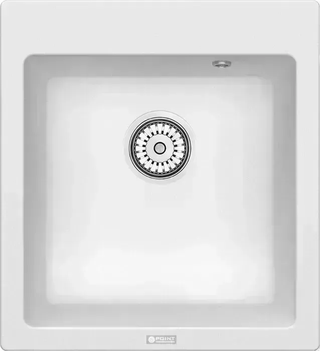Мойка кухонная Point Моко 47 белая (PN3006W)