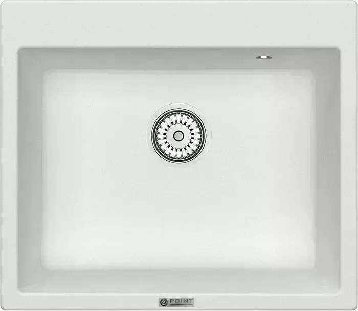 Мойка кухонная Point Бинга 60 белая (PN3003W)