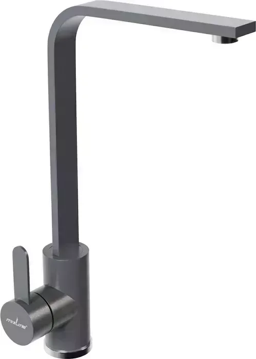 Смеситель для кухни Mixline ML-GS14 (342) графит (4610211000049)