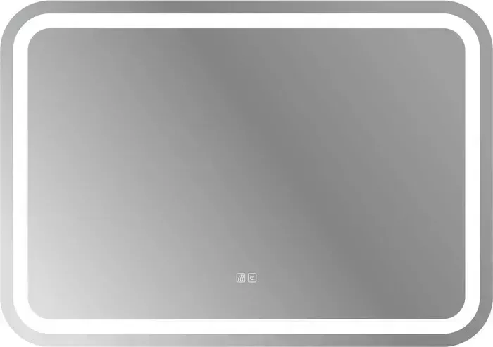 Зеркало CEZARES Stylus 100х70 с подсветкой, сенсор, подогрев (CZR-SPC-STYLUS-1000-700-TCH-WARM)