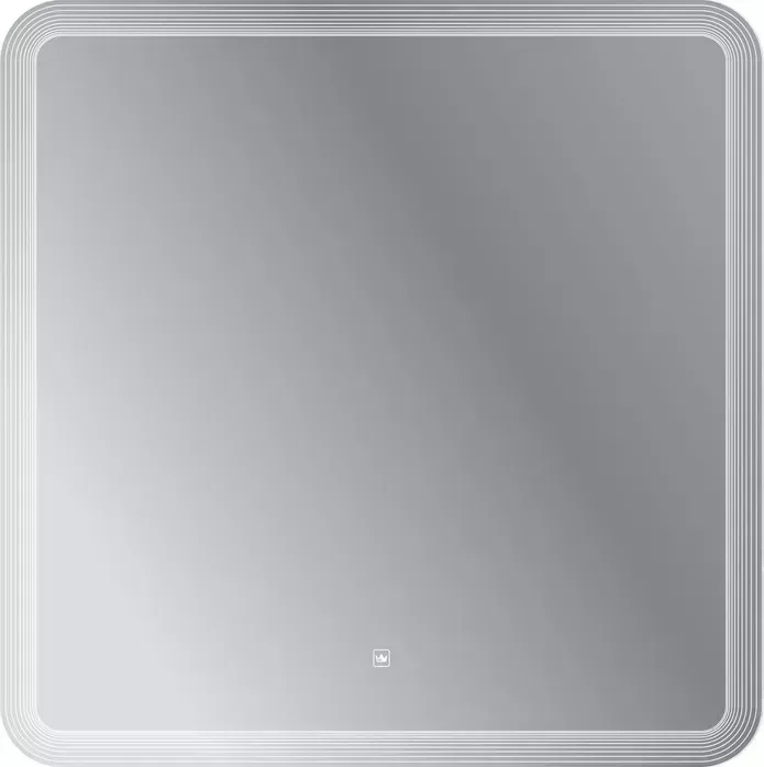 Зеркало CEZARES Duet 80х80 с подсветкой, сенсор (CZR-SPC-DUET-800-800-LED-TCH)