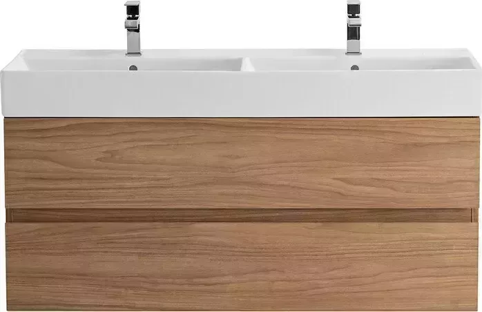 Тумба с раковиной CEZARES с Molveno 46 120х46 Noce Chiaro (MOLVENO 46-120-2C-SO-2-NC, CZR-MIL-120-2-LVB)
