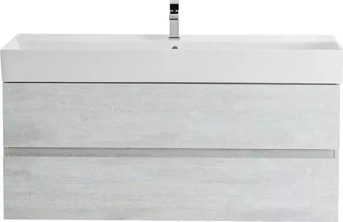 Тумба с раковиной CEZARES с Molveno 46 120х46 Legno Bianco (MOLVENO 46-120-2C-SO-LB, CZR-MIL-120-LVB)