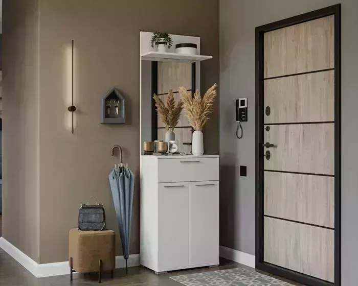 Зеркало Mebel Ars Зеркала Калифорния (белый)