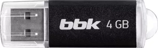 Флеш-накопитель BBK 004G-RCT черный, 4Гб, USB2.0, ROCKET серия накопитель