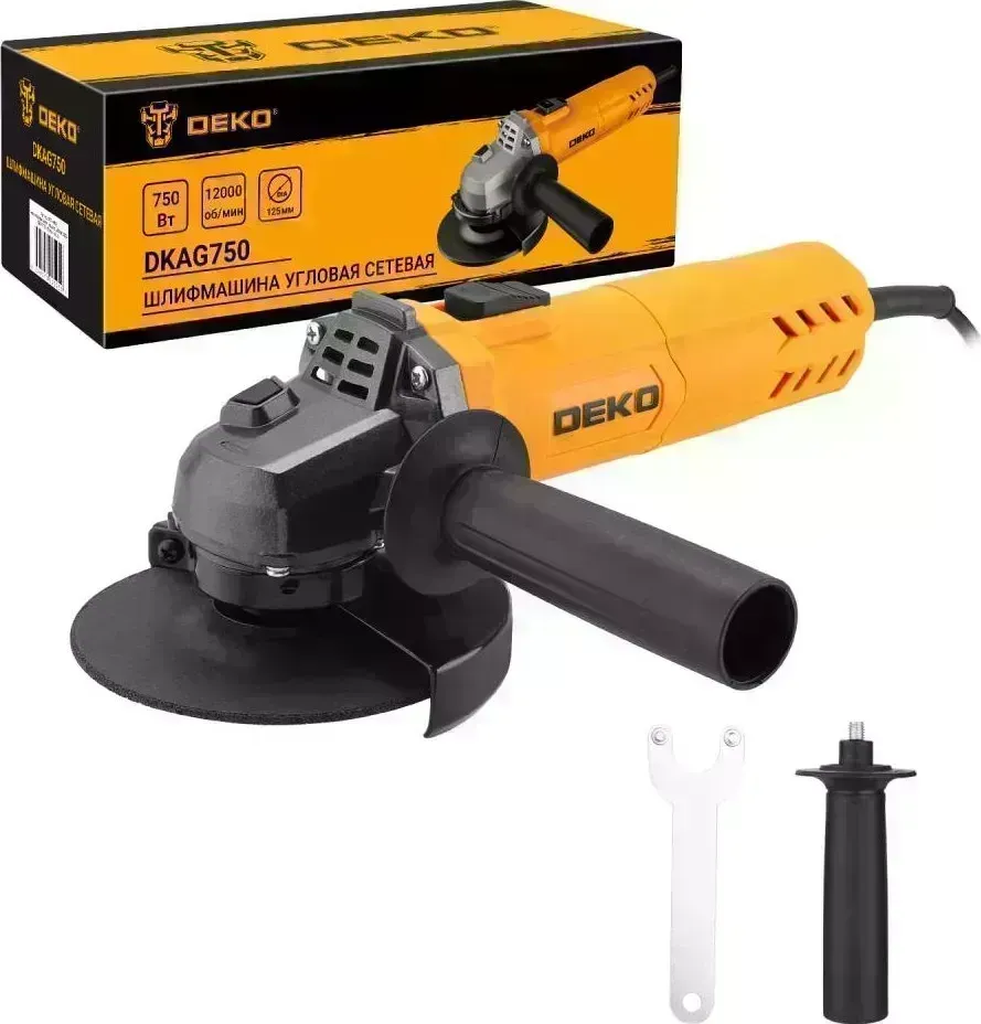 Шлифмашина угловая DEKO DKAG750 063-4164