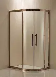 Душевой уголок GROSSMAN 120x80x200 (PR-120RGL) профиль розовое золото