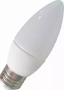 Лампа СПУТНИК C37 - 8W (220V*4000K*E27) светодиодна - 8W