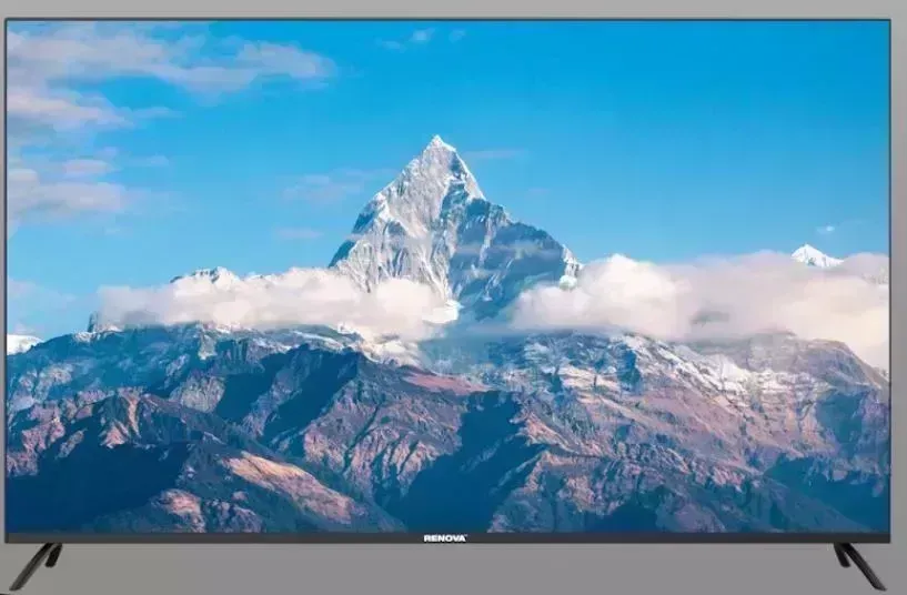 Телевизор RENOVA TLE-65USBM SMART TV Безрамочный