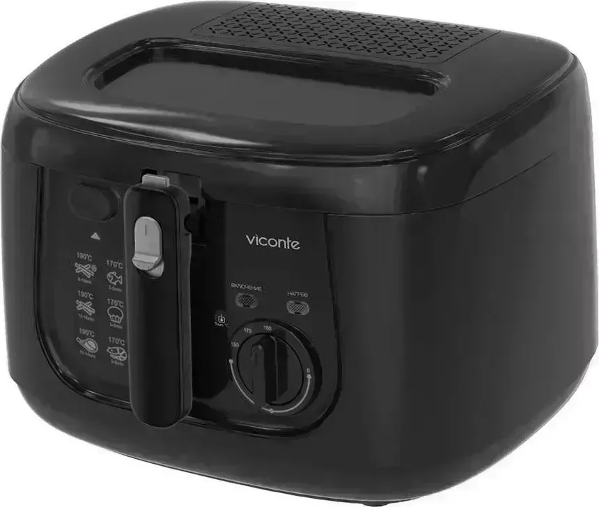 Фритюрница VICONTE VC-610 черная