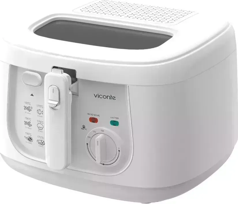 Фритюрница VICONTE VC-610 белая
