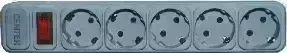 Сетевой фильтр CENTEK CT-8900-5-3,0 Gray