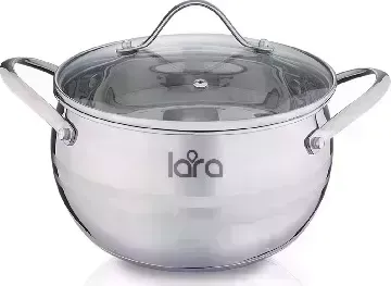Кастрюля LARA LR02-36 APPLE 7,7л Посуда