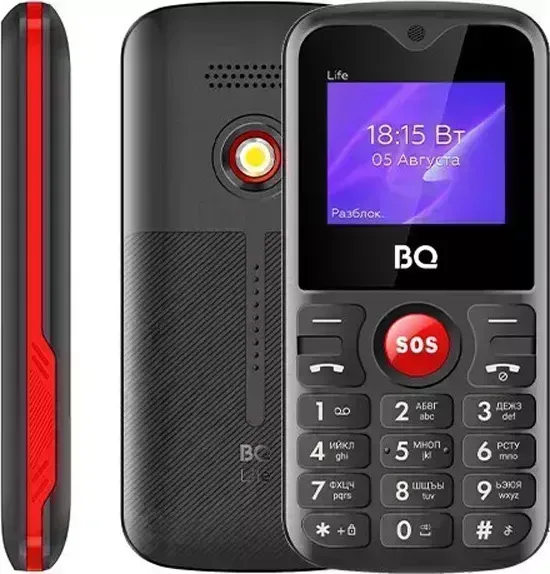 Мобильный телефон BQ 1853 Life Red+Black