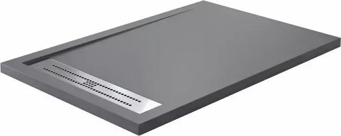Душевой поддон Wasserkraft Wiese 84T 140х90 серый (84T36)