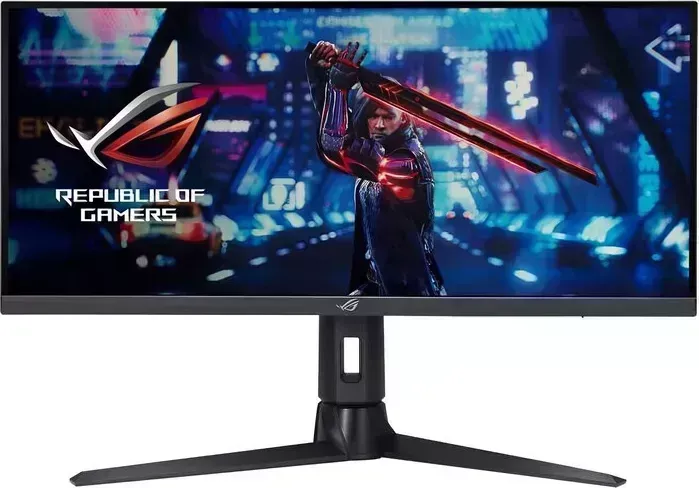 Монитор Asus 29.5" ROG Strix XG309CM черный IPS 21:9 HDMI M/M матовая HAS Piv 300cd 178гр/178гр 2560x1080 FreeSync 90LM07N0-B01170