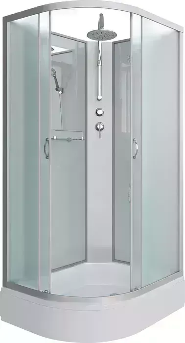 Душевая кабина Niagara NG-33084-14RBKT 100х80х210-240 правая
