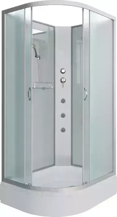 Душевая кабина Niagara NG-33084-14RBKG 100х80х200 правая