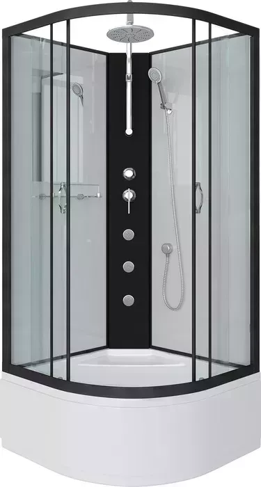 Душевая кабина Niagara NG-6707-14BKTG 80х80х210-240