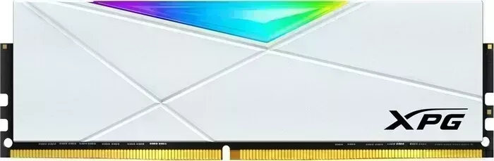 Память оперативная ADATA 32GB DDR4 UDIMM, XPG SPECTRIX D50, 3600MHz CL18-22-22, 1.35V, RGB, Белый Радиатор AX4U360032G18I-SW50