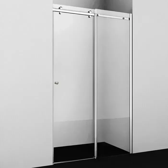 Душевая дверь Wasserkraft Vils 56R 100х200 прозрачная, хром (56R12)