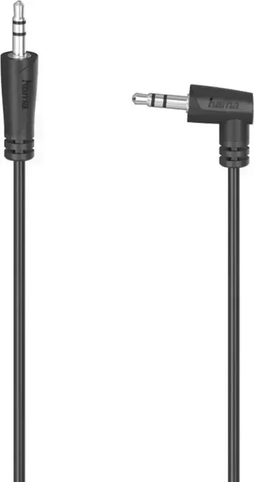 Кабель аудио HAMA H-200723 Jack 3.5 (m)/Jack 3.5 (m) 1.5м. Черный