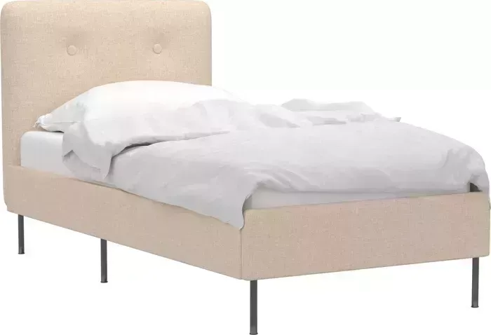 Кровать Аскона 200x90 Альма Тк. Рико бежевый