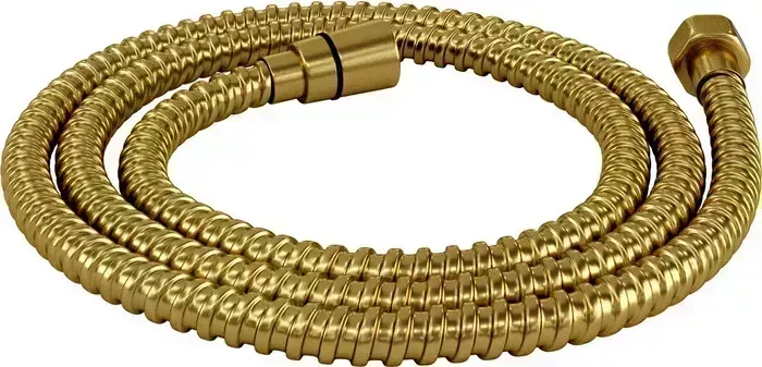 Душевой шланг Wasserkraft 150 см, золото (A194)