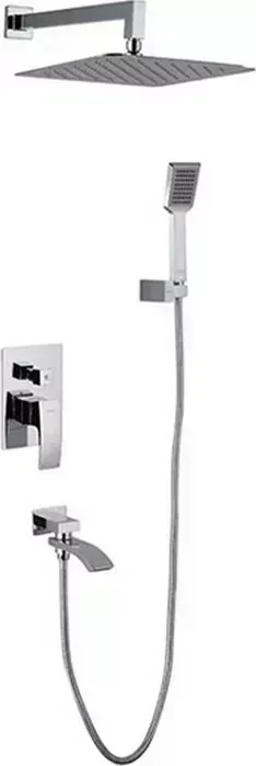 Душевая система Gappo G7107 встраиваемая, хром (6959477695322)