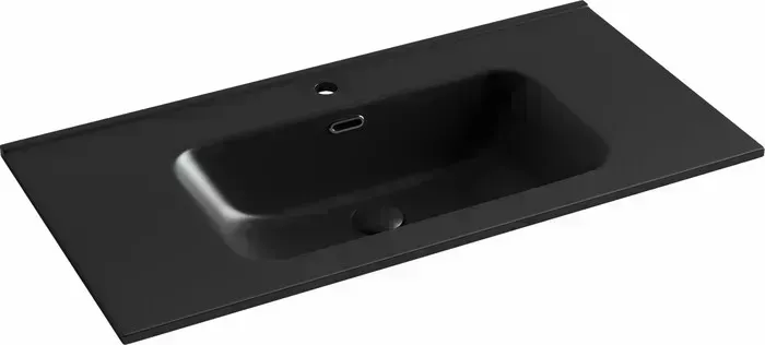 Раковина мебельная Ceramica Nova Element 90х48 черная матовая (CN7002MB)
