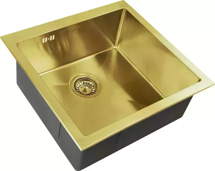 Мойка кухонная ZorG Inox SZR-44 бронза