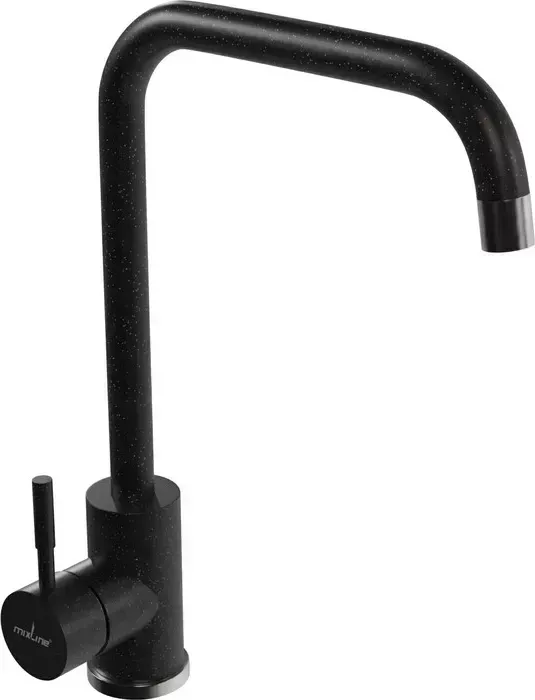 Смеситель для кухни Mixline ML-GS12 (308) черный (4630099749502)