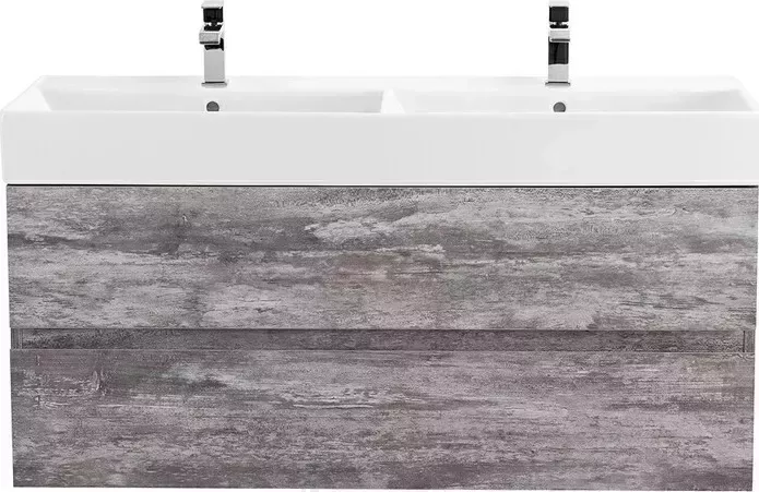 Тумба под раковину CEZARES Molveno 46 120х46 Legno Grigio (MOLVENO 46-120-2C-SO-2-LG)