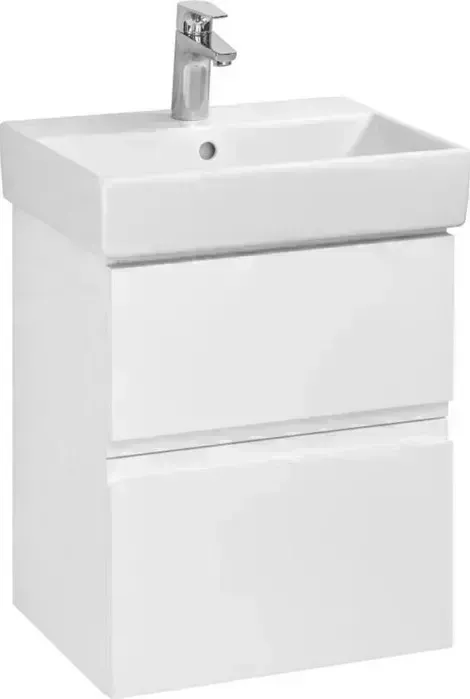 Тумба с раковиной ROCA с Oleta 50х38 белая матовая (A857638501, 3274C300Y)