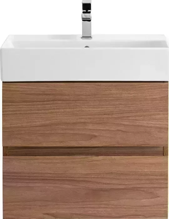 Тумба с раковиной CEZARES с Molveno 46 60х46 Noce Chiaro (MOLVENO 46-60-2C-SO-NC, CZR-MIL-60-LVB)