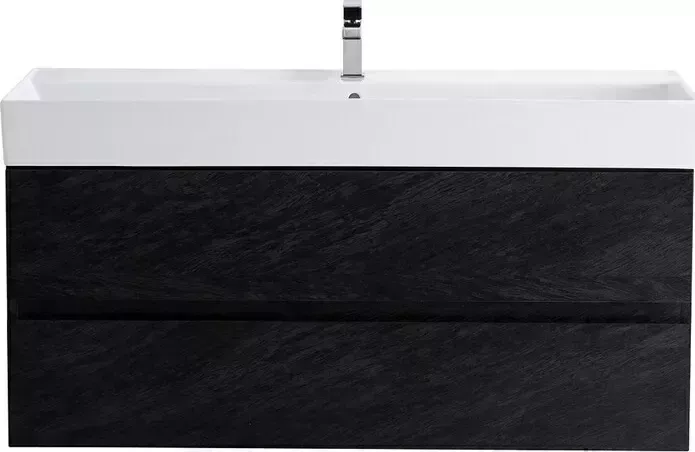 Тумба с раковиной CEZARES с Molveno 46 120х46 Nero (MOLVENO 46-120-2C-SO-NR, CZR-MIL-120-LVB)