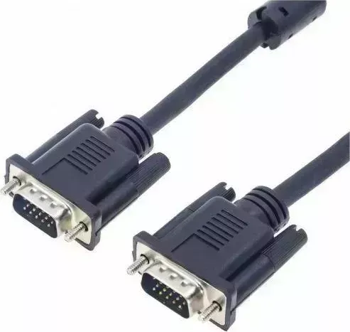 Кабель VS (V030) VGA/SVGAвилка-VGA/SVGAвилка, сф/фильтрами, 3м, черный