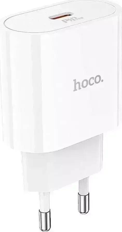 Сетевой адаптер HOCO (6931474762177) C94A Metro single port 20W (белый)