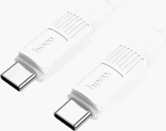 Кабель HOCO (6931474771032) X84 Type-C (m) - Type-C (m) 1.0m - белый