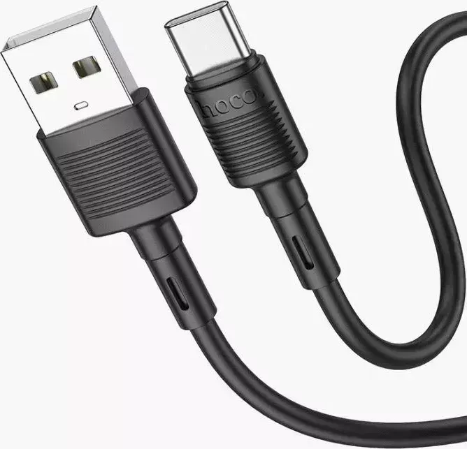 Кабель HOCO (6931474770905) X83 Type-C (m) 1.0m - черный